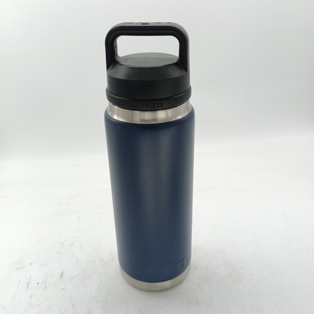 YETI Rambler 18 oz Navy Blue Vacuum Insulated Bottle with Chug Cap a7